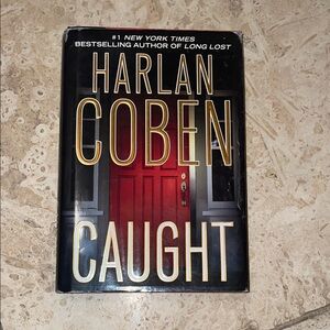 Harlan Coben 'Caught' Hardcover Book